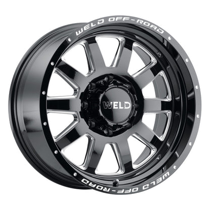 Weld Off-Road W102 18X9 Stealth 6X135 6X139.7 ET00 BS5.00 Gloss Black MIL 106.1