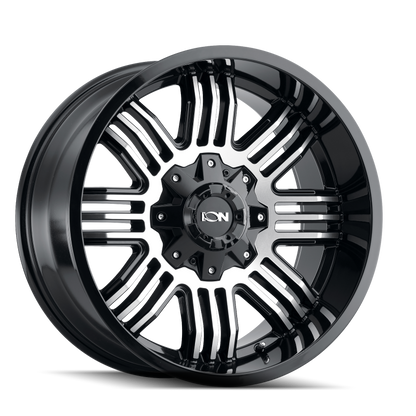 ION Type 144 17x9 / 8x165.1 BP / -12mm Offset / 125.2mm Hub Black/Machined Wheel
