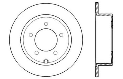 StopTech Drilled Sport Brake Rotor