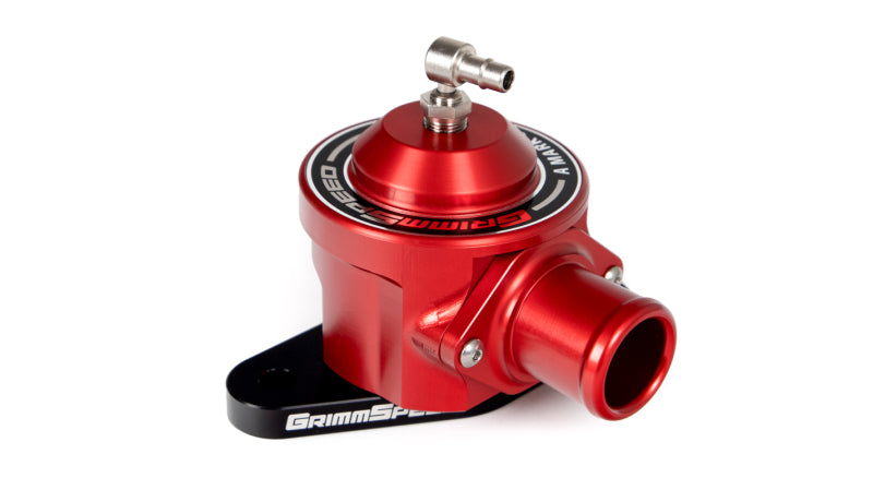 GrimmSpeed 08-14 Subaru WRX / 05-09 Subaru Legacy GT Bypass Valve - Red (Excl OEM TMIC)
