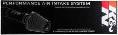 K&N 07-11 Jeep Wrangler V6-3.8L Aircharger Performance Intake Kit