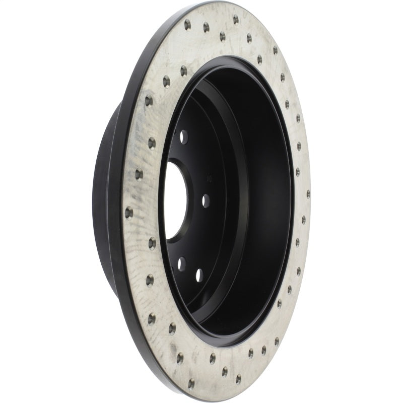 StopTech 16-18 Honda Civic Sport Cryo Drilled Right Rear Rotor