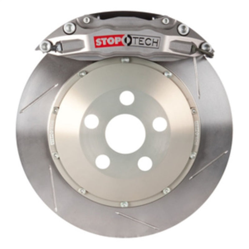 StopTech 03-06 Evo Rear BBK w/ Trophy Anodized ST-40 Calipers Slotted 328x28mm Rotors Pads