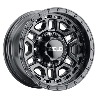 Weld Off-Road W119 17X9 Crux 5X114.3 5X127 ET-35 BS3.625 Satin Black 78.1