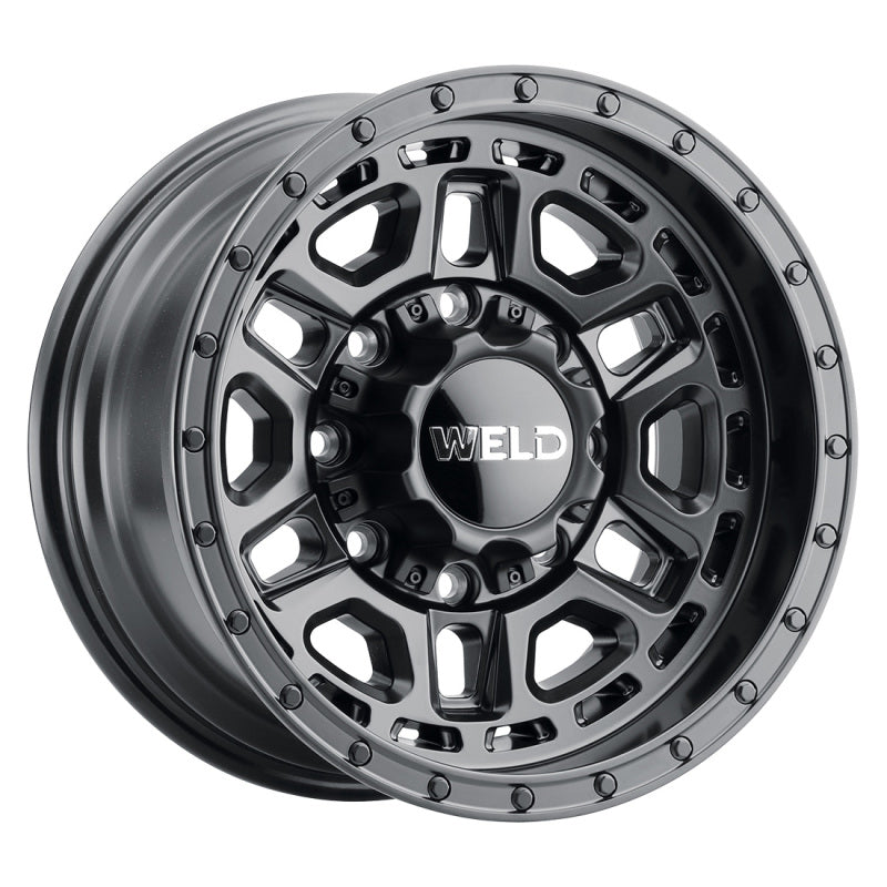 Weld Off-Road W119 17X9 Crux 5X114.3 5X127 ET00 BS5.00 Satin Black 78.1