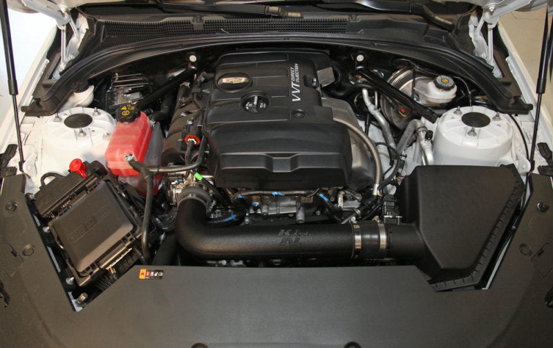 K&N 13-16 Cadillac ATS L4-2.5L F/I Performance Air Intake System