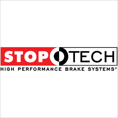 StopTech 2015 Subaru WRX Rear BBK ST22 345x28 Drilled Zinc Rotors Silver Calipers