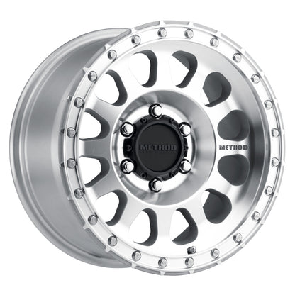 Method MR315 17x8.5 0mm Offset 6x120 67mm CB Machined/Clear Coat Wheel