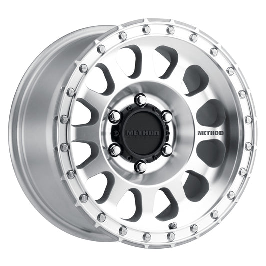 Method MR315 17x8.5 0mm Offset 6x120 67mm CB Machined/Clear Coat Wheel