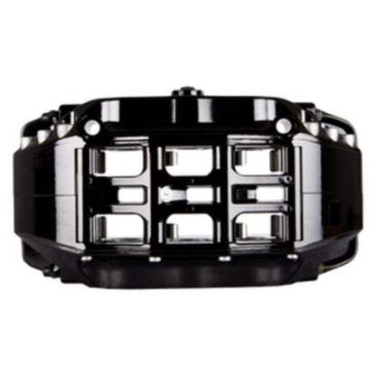 StopTech 03-06 Evo Front BBK w/ Black ST-60 Calipers Slotted Zinc 355x32mm Rotors Pads and SS Lin