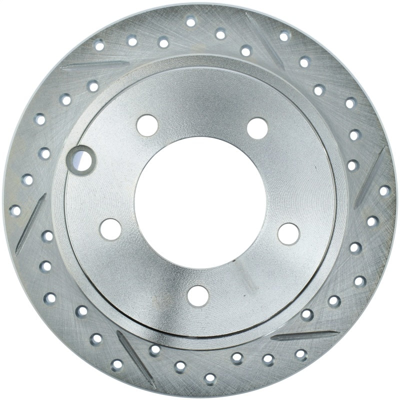 StopTech Select Sport 07-12 Chrysler Sebring Drilled / Slotted Rear Left Rotor