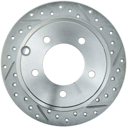StopTech Select Sport 07-12 Chrysler Sebring Drilled / Slotted Rear Left Rotor