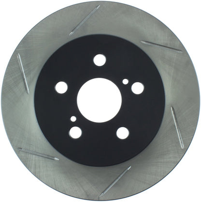 StopTech 09-11/14-15 Toyota Corolla / 10-15 Toyota Prius Rear Right Sport Slotted Rotor
