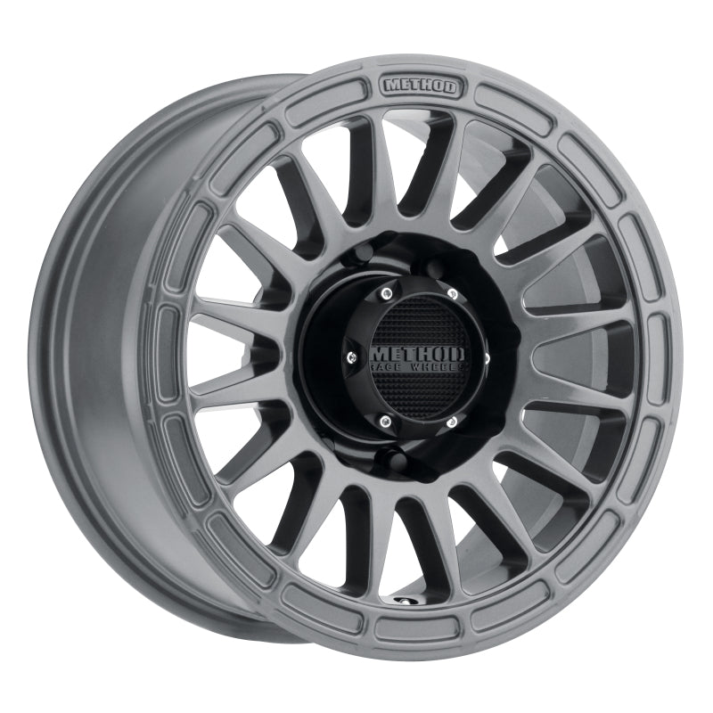 Method MR314 17x8.5 0mm Offset 8x180 130.81mm CB Gloss Titanium Wheel