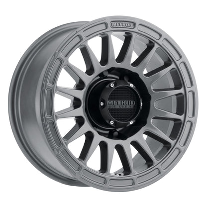 Method MR314 18x9 +18mm Offset 8x170 130.81mm CB Gloss Titanium Wheel