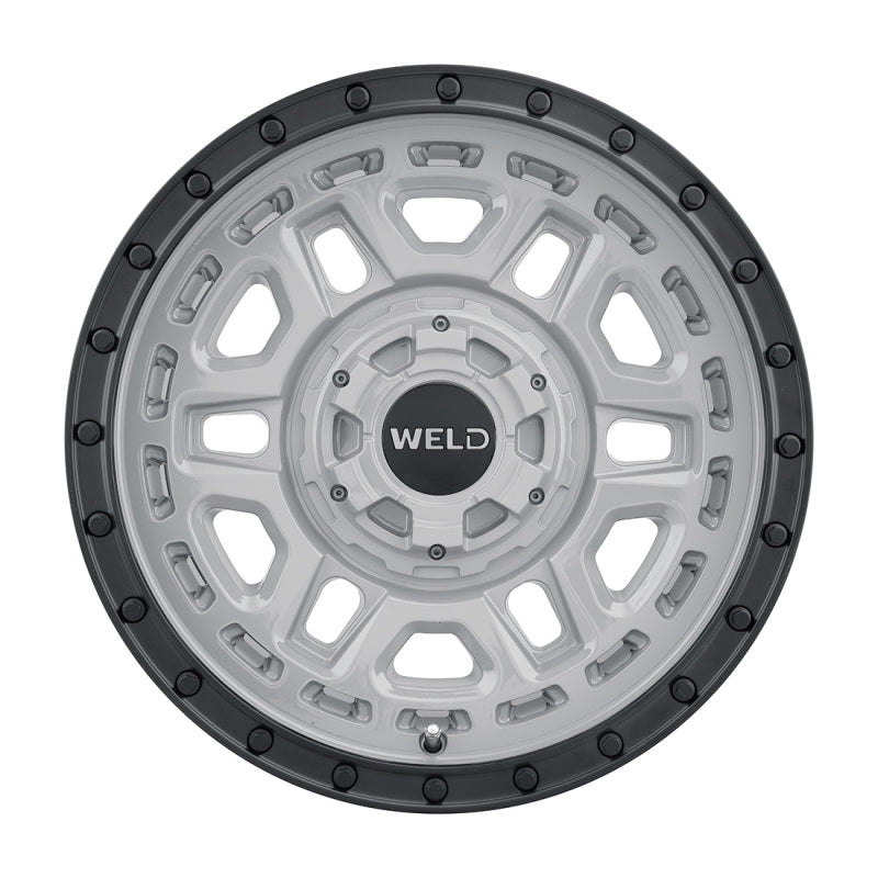 Weld Off-Road W169 17X9 Crux 6X135 6X139.7 ET-12 BS4.50 Gloss Armor Gray / Satin Black 106.1
