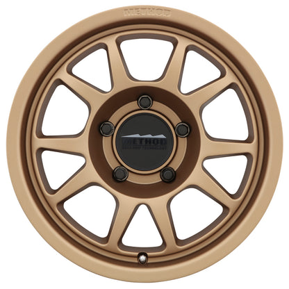 Method MR702 17x7.5 +50mm Offset 5x160 65mm CB Method Bronze Wheel