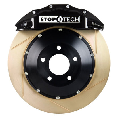 StopTech 06-09 Honda S2000 Black ST-60 Caliper 355x32mm Slotted Coated Rotors Front Big Brake Kit