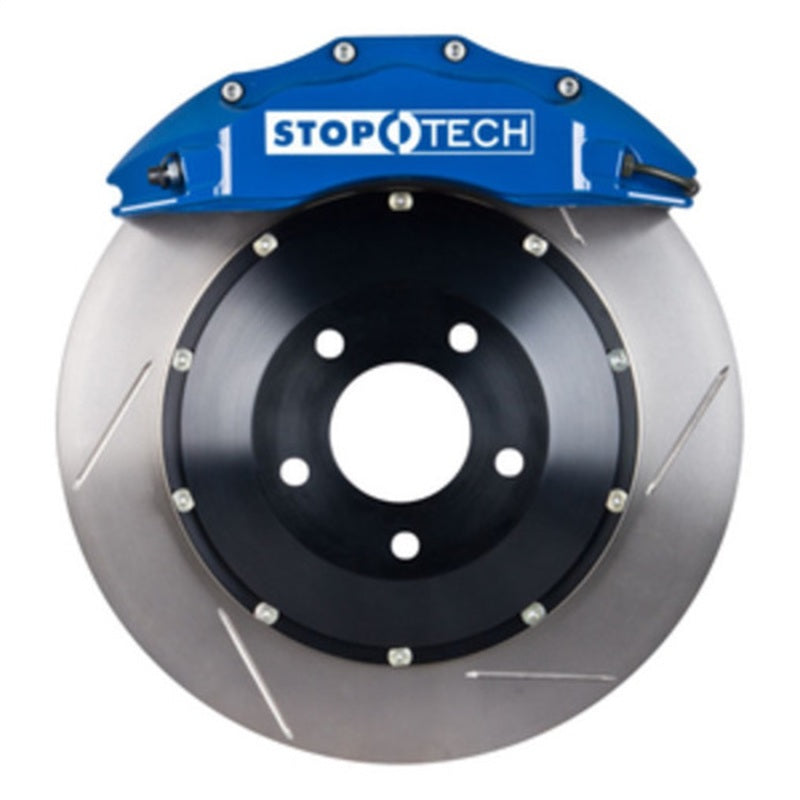 StopTech 03-05 350z (non-track) / 03-08 350z Front BBK w/ Blue ST60 355x32 Slotted Rotors