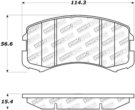 StopTech Street Touring Brake Pads