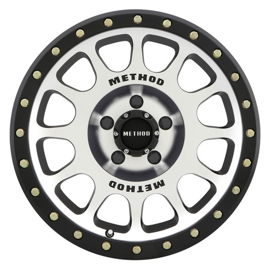 Method MR305 NV 18x9 0mm Offset 5x150 116.5mm CB Machined/Black Street Loc Wheel