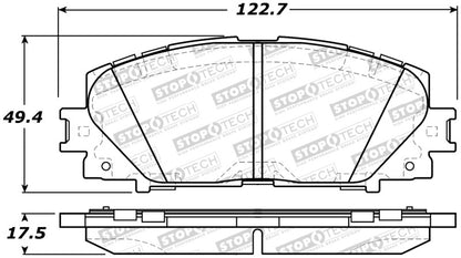 StopTech Street Brake Pads