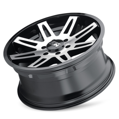 ION Type 142 18x9 / 6x135 BP / 0mm Offset / 87.1mm Hub Black/Machined Wheel