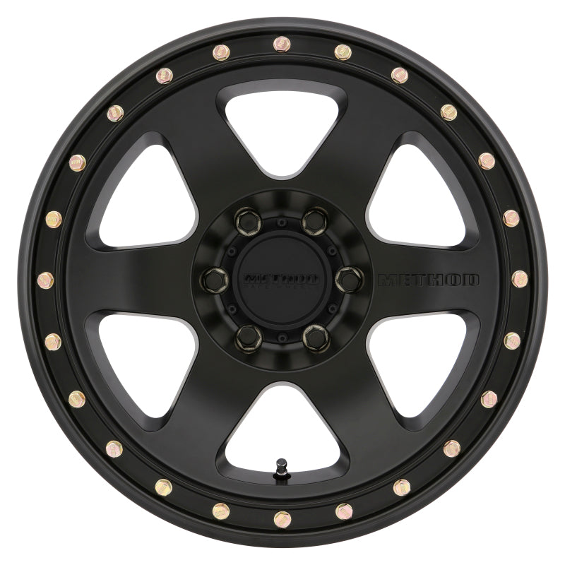 Method MR310 Con6 17x8.5 0mm Offset 6x135 87mm CB Matte Black Wheel