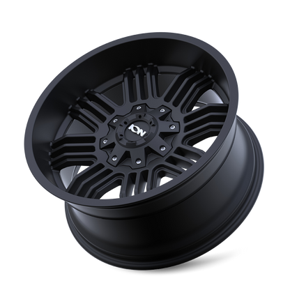 ION Type 144 17x9 / 8x165.1 BP / -12mm Offset / 125.2mm Hub Matte Black Wheel
