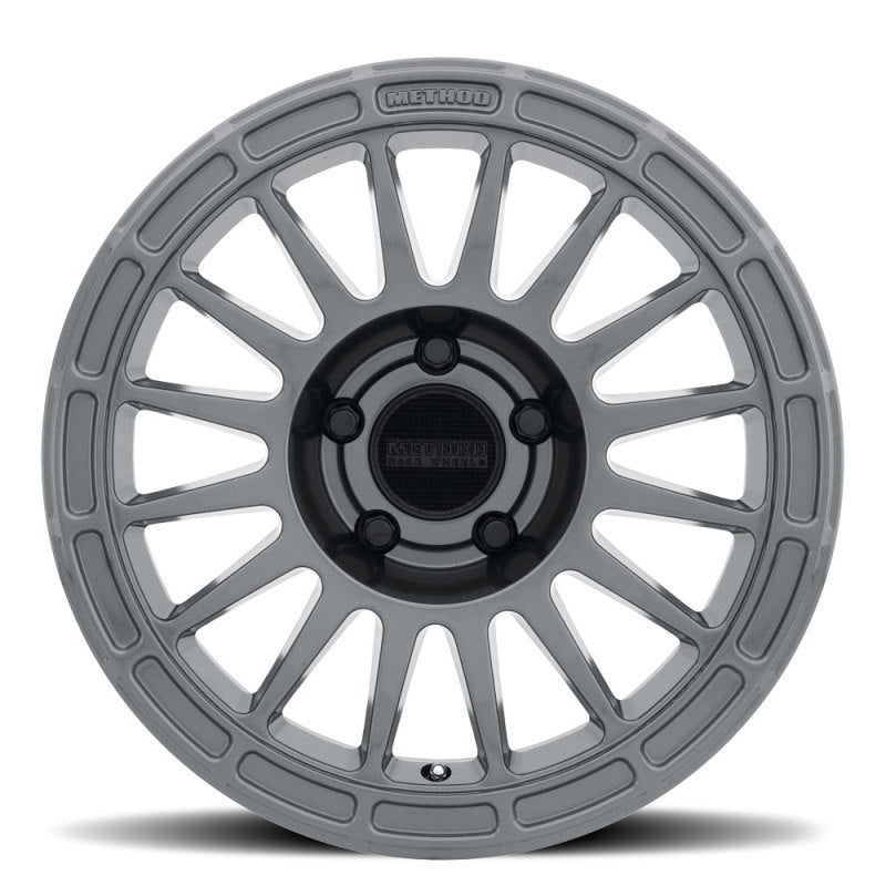 Method MR314 18x9 +18mm Offset 5x150 110.5mm CB Gloss Titanium Wheel