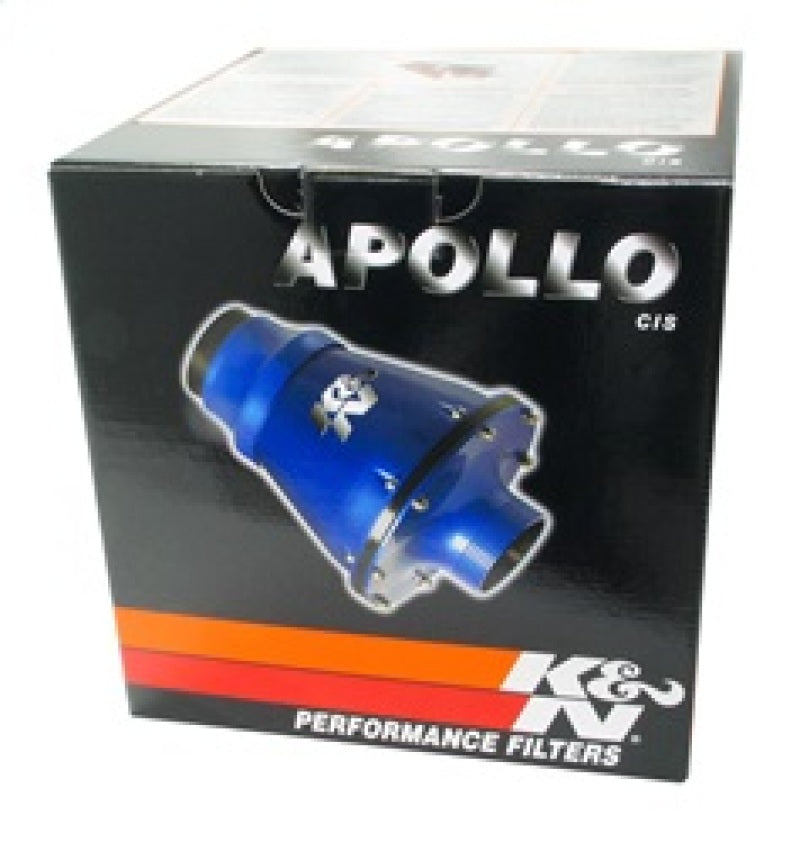 K&N Universal Apollo Red Cold Air Intake - 70mm OD FLG PP