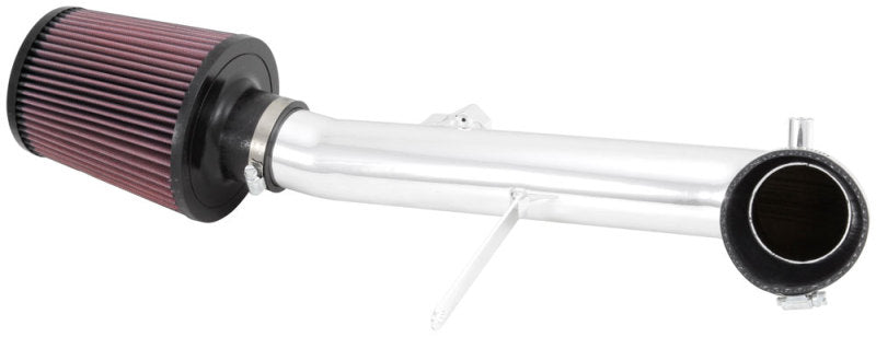 K&N 01+ Ford Focus 2.0L Polished Typhoon Short Ram Intake