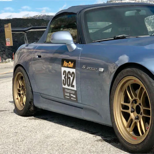 Enkei RPF1 17x9 5x114.3 45mm Offset 73mm Bore Gold Wheel  RX8