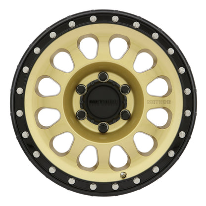 Method MR315 18x9 +18mm Offset 6x135 87mm CB Gold/Black Street Loc Wheel