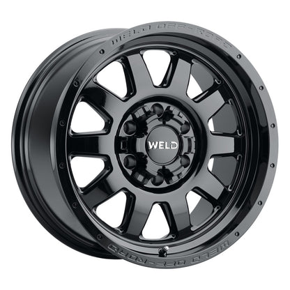 Weld Off-Road W168 18X9 Stealth 5X114.3 5X127 ET-12 BS4.50 Gloss Black 78.1