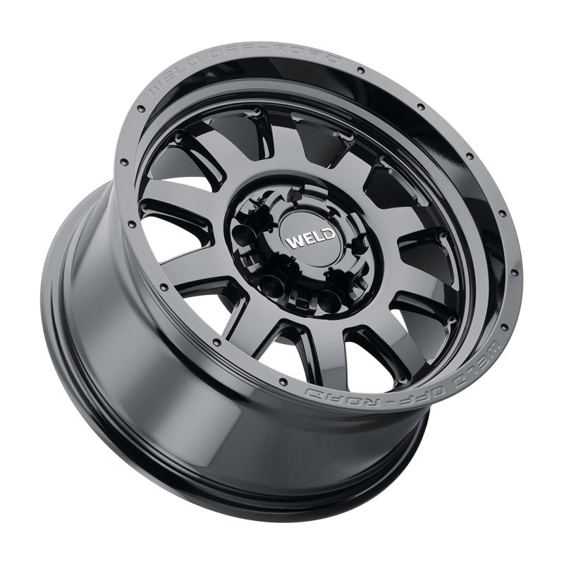 Weld Off-Road W168 18X9 Stealth 8X170 ET00 BS5.00 Gloss Black 125.1