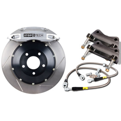 StopTech 03-05 350z (non-track) / 03-08 350z Front BBK w/ Silver ST60 355x32 Slotted Rotors