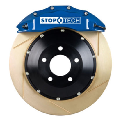 StopTech 03-05 350z (non-track) / 03-08 350z Front BBK w/ Blue ST60 355x32 Zinc Slotted Rotors