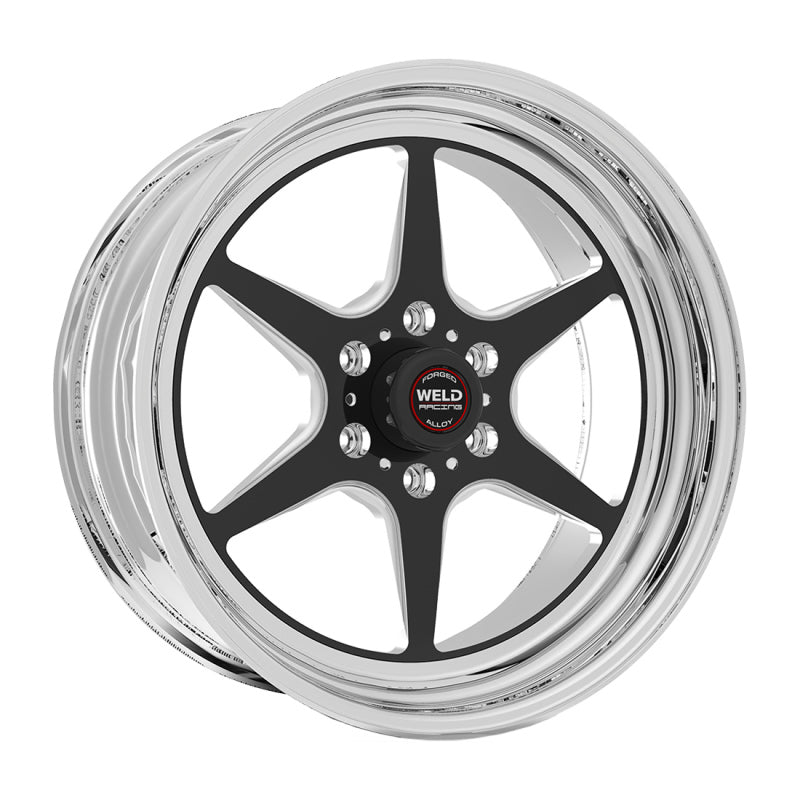 Weld S79 15x7.33 / 5x4.5 BP / 3.5in. BS Black Wheel (Medium Pad) - Non-Beadlock