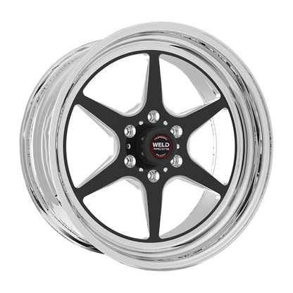 Weld S79 18x8 / 5x4.5 BP / 4.2in. BS Black Wheel (Medium Pad) - Non-Beadlock