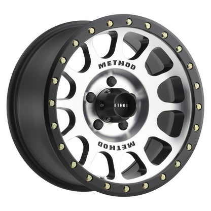 Method MR305 NV 18x9 0mm Offset 5x150 116.5mm CB Machined/Black Street Loc Wheel