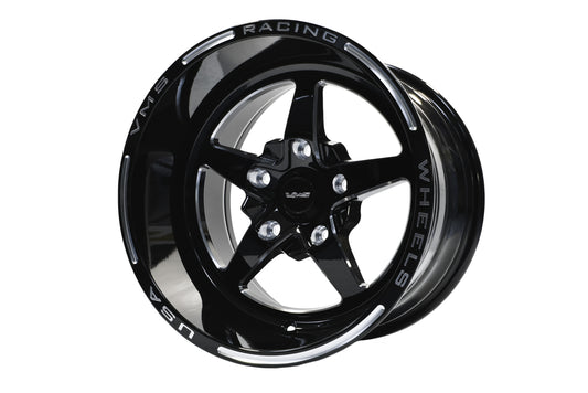 STREET OR DRAG RACE 5 LUG V-STAR WHEEL 15X10 5X120.7 (5X4.75") +50 OFFSET (7.5" BACKSPACING)